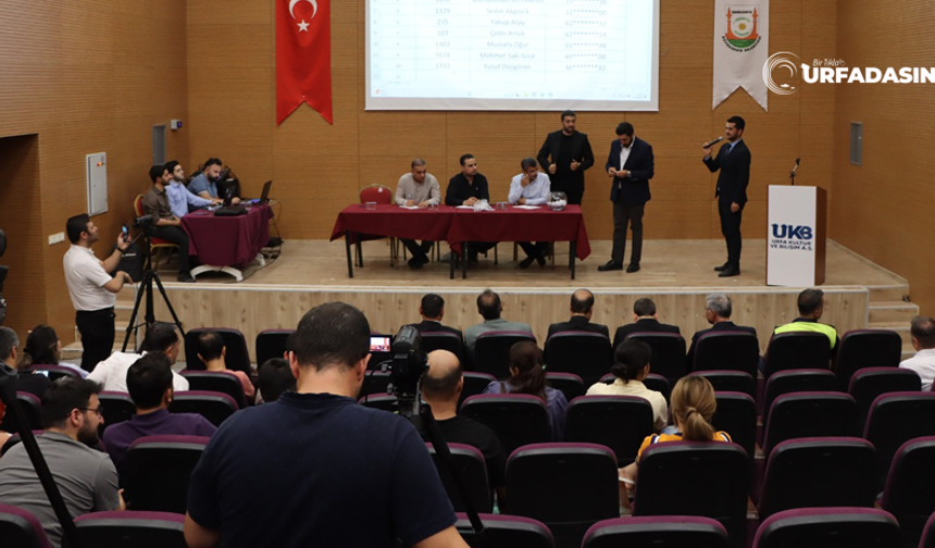 Şanlıurfa Büyükşehir Belediyesi'nde Kuralar Çekildi İşe Alınan İşçiler Belli Oldu