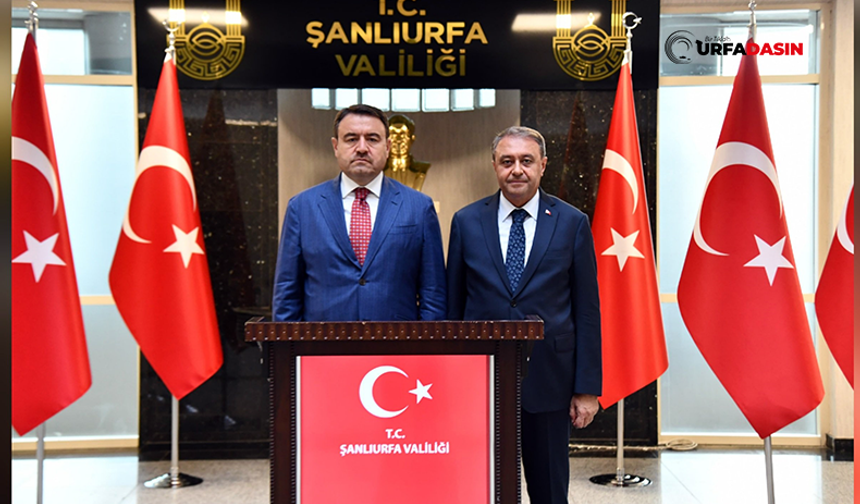 Kütahya Valisi Işın'dan Şanlıurfa Valisi Şıldak'a Ziyaret
