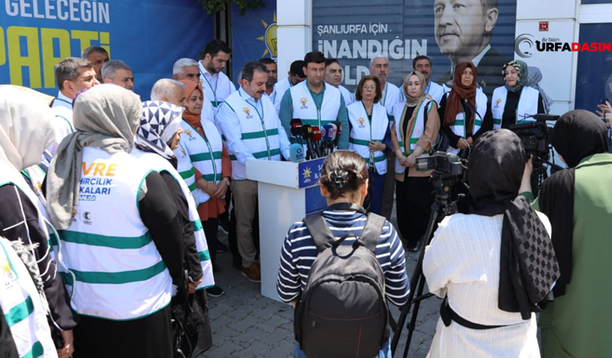 AK Parti Şanlıurfa İl Başkanlığından 5 Haziran Çevre Günü Açıklaması
