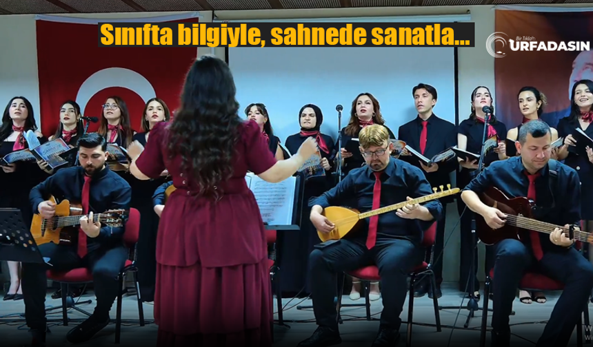 Şanlıurfa Viranşehir'deki Öğretmenler Sınıftan Sahneye Çıktı Unutulmaz Bir Konser Verdi