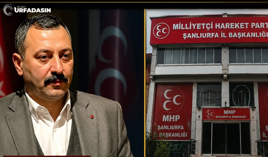 MHP Şanlıurfa İl Başkanı Osman Mutlu Görevine Resmen Başladı