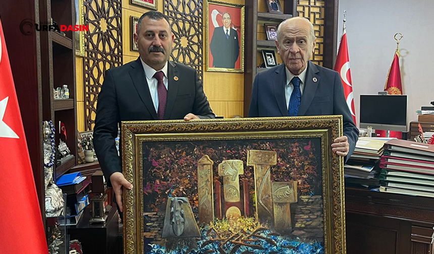MHP Şanlıurfa İl Başkanı Mutlu'dan Devlet Bahçeli'ye Ziyaret
