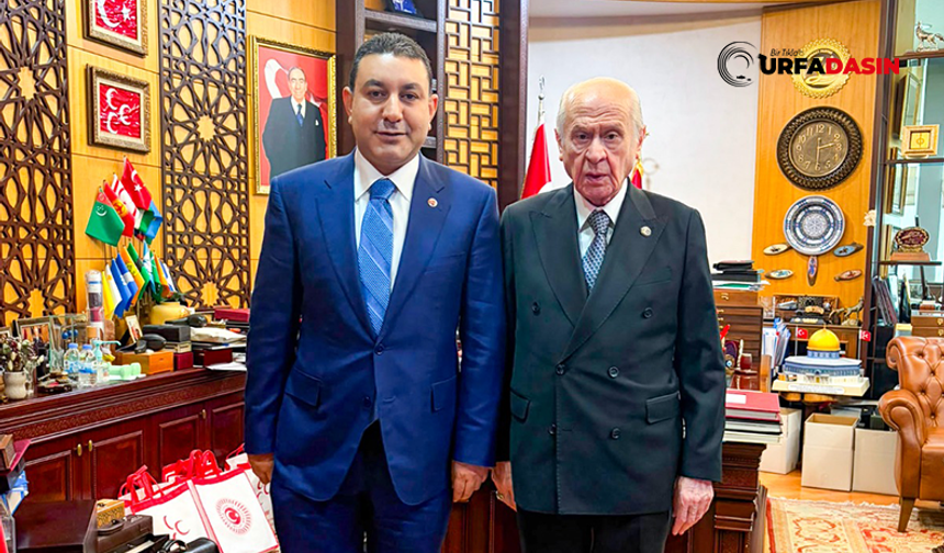 Başkan Mahmut Özyavuz, MHP Lideri Devlet Bahçeli'yi Ziyaret Etti