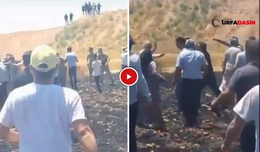 Şanlıurfa Çamlıdere ve Balkapan Köyleri Arasındaki Poligonda Yangın Çıktı