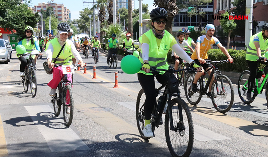 Şanlıurfa’da Sağlıklı Yaşam İçin Pedal Çevirdiler