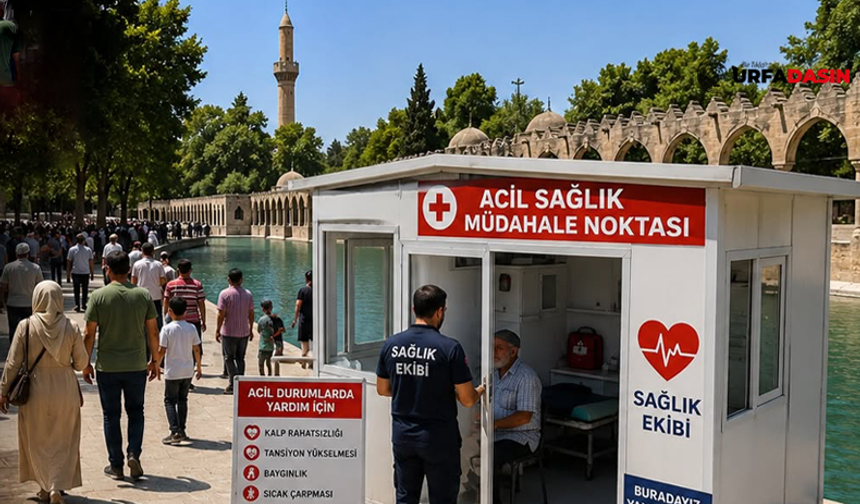 Şanlıurfa Balıklıgöl'de Turizm Polisi Var Sağlık Ekibi Yok !