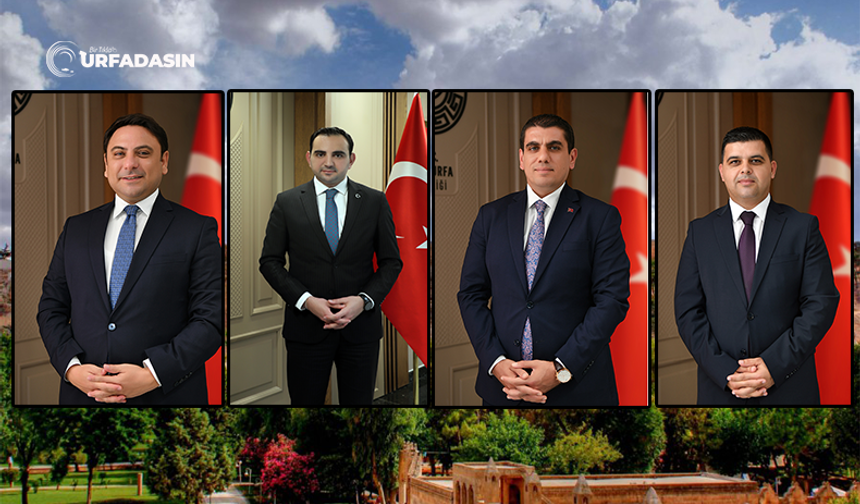 Şanlıurfa'da 4 İlçenin Kaymakamları Değişti