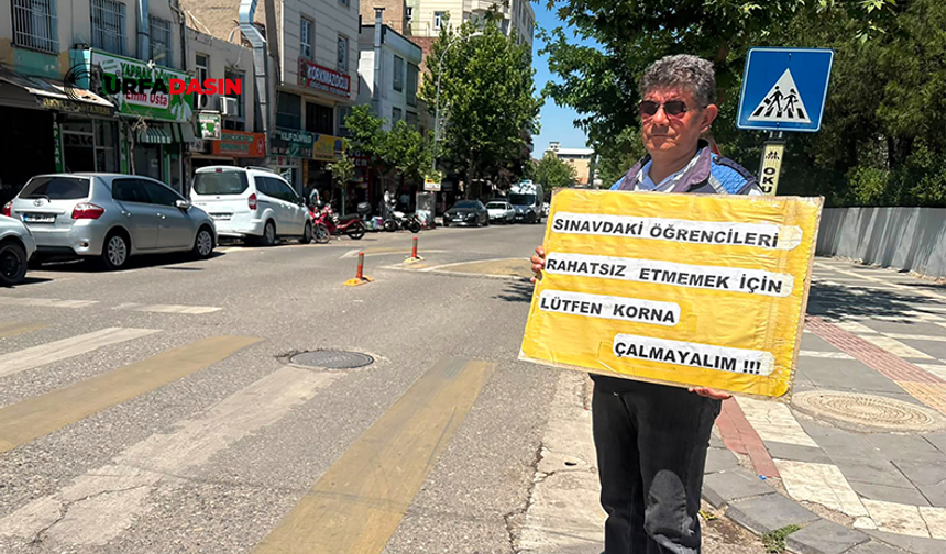 Siverek'te YKS'ye Giren Öğrenciler İçin Sessizlik Önlemi