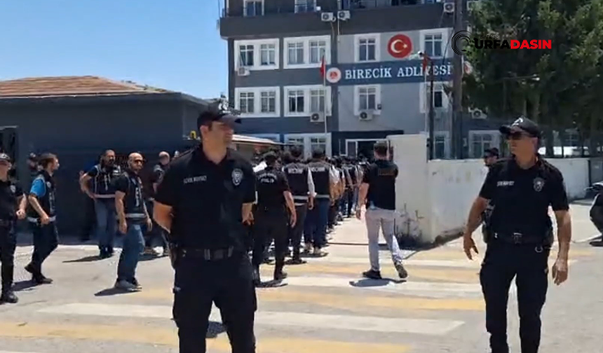 Şanlıurfa Merkezli Silahlı Suç Örgütü Operasyonunda 17 Zanlı Tutuklandı