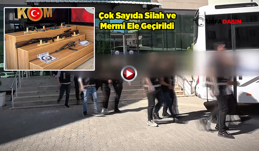 Şanlıurfa Merkezli 4 İlde Silahlı Suç Örgütüne Operasyon: 21 Gözaltı