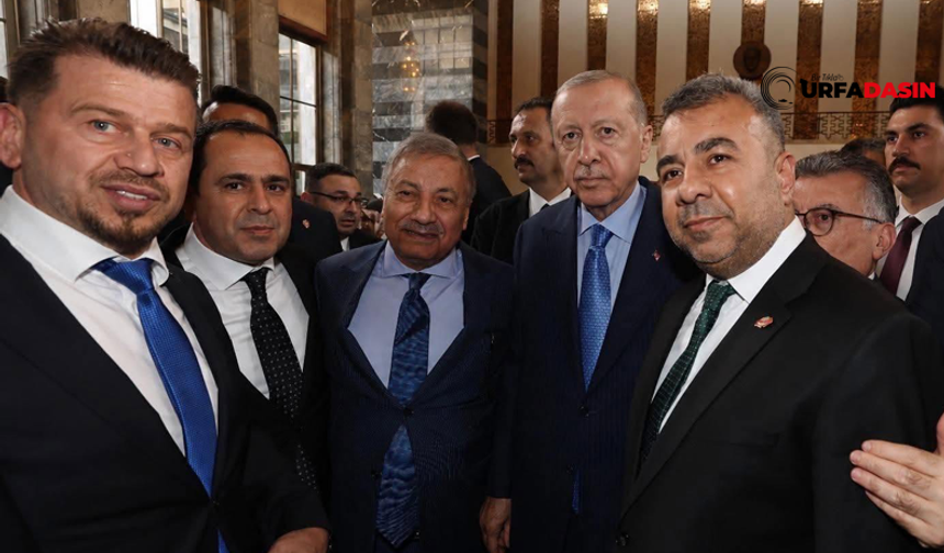 AK Partinin Birecik Heyeti TBMM Grup Toplantısı Sonrası Cumhurbaşkanıyla Görüştü