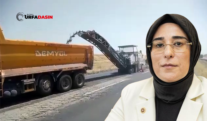 Milletvekili Yazmacı Duyurdu: Viranşehir-Kızıltepe Yolu'nda Yenileme Çalışması Başladı