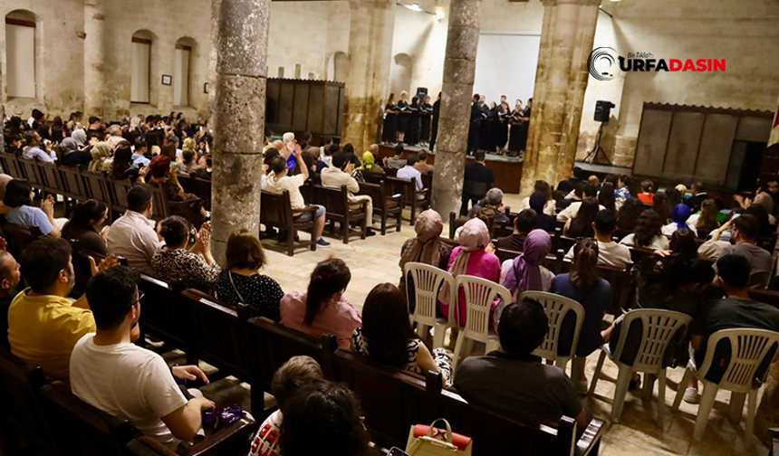 Şanlıurfa Reji Kilisesinde Vox Humanis Korosu’ndan Unutulmaz Konser