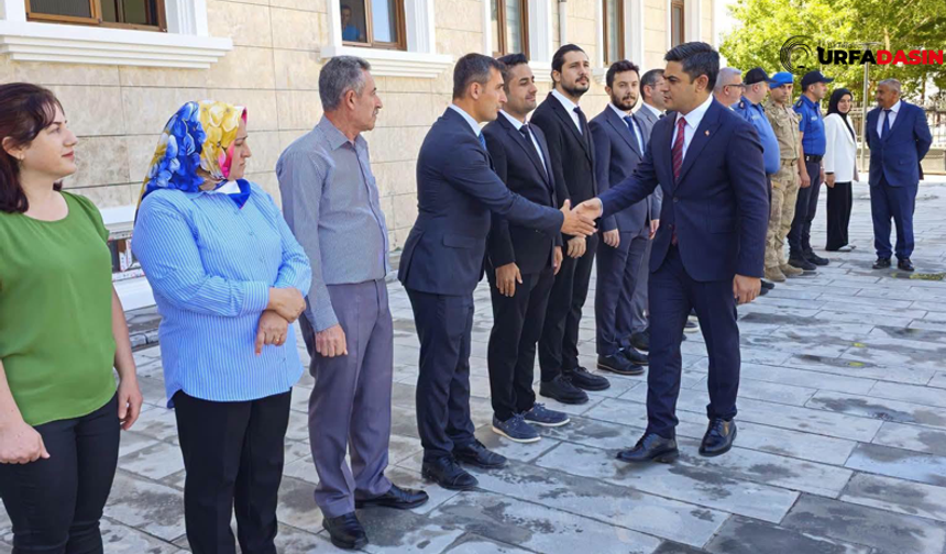 Harranlı Kaymakam Bağış, Adıyaman Tut İlçesindeki Görevine Başladı