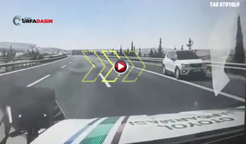 Otoyolun Şanlıurfa İstikametinde Ters Yönde Seyretti: Trafikten Men ve 90 Bin Lira Ceza