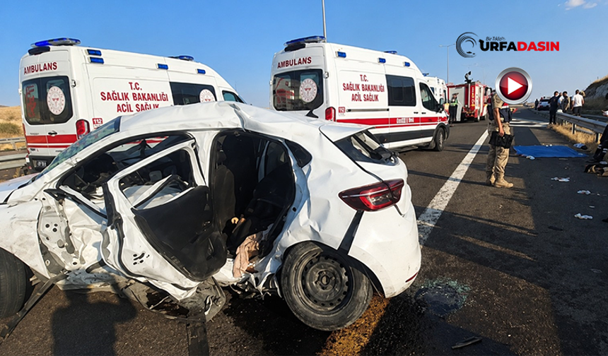 Şanlıurfa'da Feci Kazada 2 Kişi Öldü, 9 Kişi Yaralandı