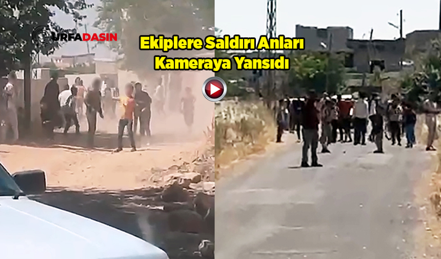 Şanlıurfa’da Kaçak Elektrik Denetim Ekibine Taşlı Saldırı