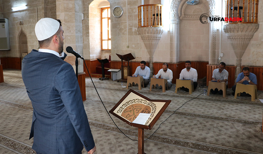 Şanlıurfa'da Ezanı Güzel Okuma ve Etkili Hutbe Sunumu Yarışması