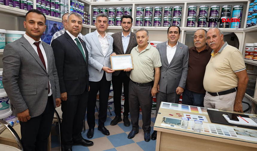AK Parti Şanlıurfa İl Başkanı Günbegi, Birecik'te Ziyaretler Gerçekleştirdi