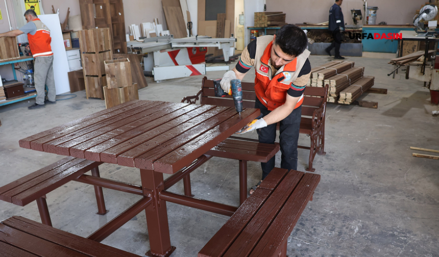 Haliliye’de Üretim Gücüyle Parklarda Hizmet Kalitesi Artıyor