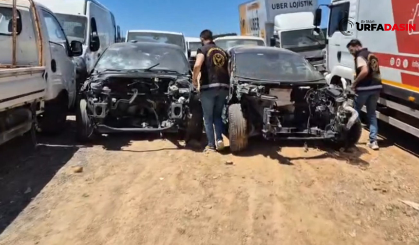 Şanlıurfa Dahil 8 İlde Yediemin Otoparklarından Hırsızlık Yapan Çeteye Operasyon
