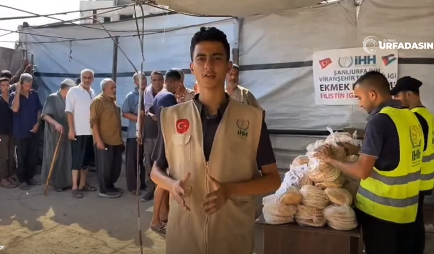 Viranşehir İHH, İhtiyaç Sahibi Ailelere Ekmek Dağıttı