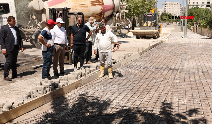 Karaköprü'ye Yeni Bisiklet Yolları Yapılıyor