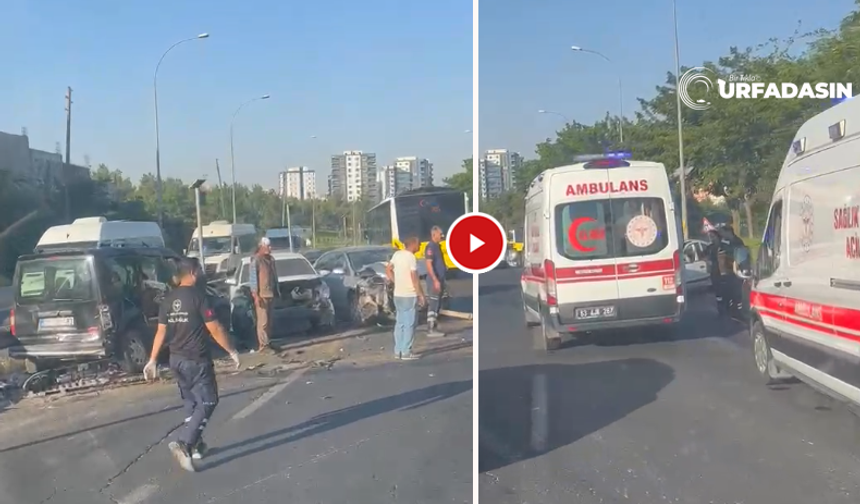 Şanlıurfa OSB Yolunda Yine Zincirleme Kaza