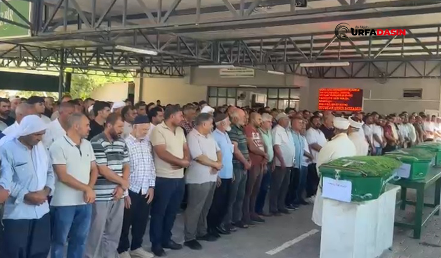 Mersin'de Denizde Boğulan Şanlıurfalı Aileden 4 Kişi, Toprağa Verildi