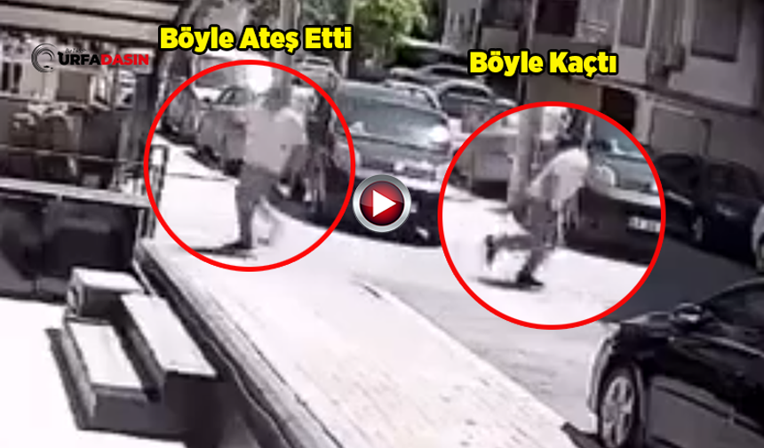 Şanlıurfa'da Bir Kişinin Yaralandığı Silahlı Saldırının Görüntüsü Ortaya Çıktı