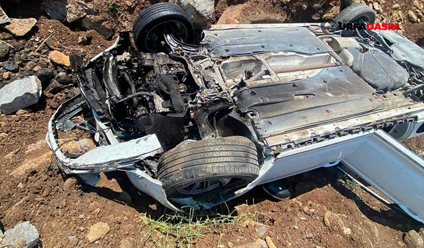 Şanlıurfa'da Otomobil Şarampole Devrildi: 4 yaralı