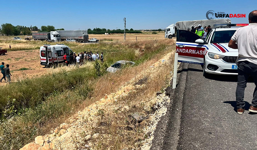 Şanlıurfa'da Otomobil ile Tır Çarpıştı: 2 Yaralı
