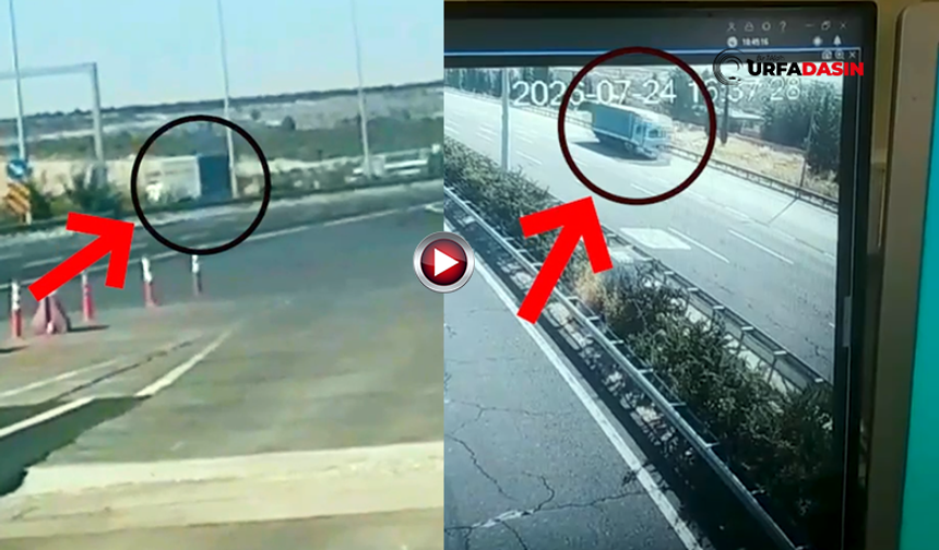 Şanlıurfa'da Ters Yöne Giren Tır Tehlike Saçtı: 90 Bin Lira Ceza Uygulandı