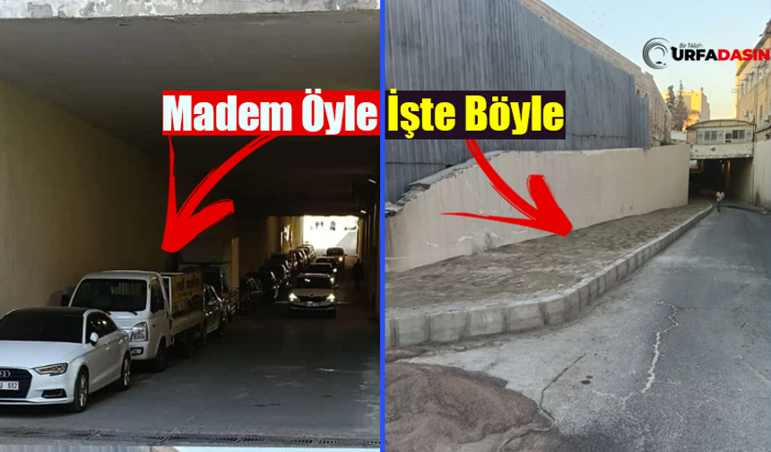 Şanlıurfa'da Balıklıgöl ve Köprübaşındaki Tünellerde Kaldırımlı Çözüm