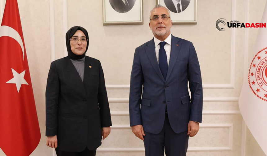 Milletvekili Yazmacı, Bakan Işıkhan'a Şanlıurfa'nın Taleplerini İletti