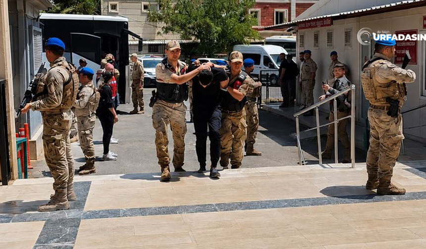 Şanlıurfa'da Film Gibi Soygunun Şüphelileri Adliyeye Sevk Edildi