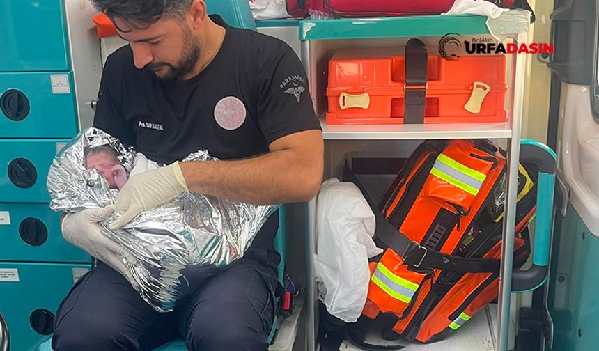 Şanlıurfa’da Bebek Sağlık Ekiplerinin Desteğiyle Araç İçerisinde Dünyaya Geldi