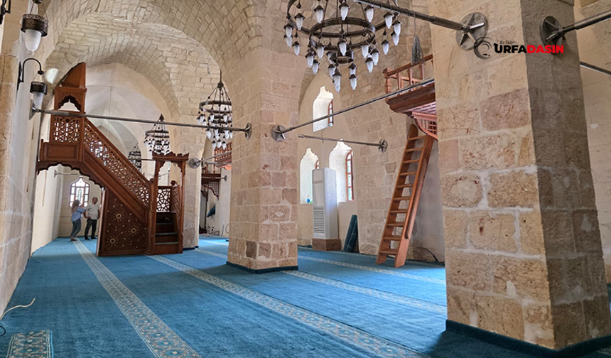 Şanlıurfa’da Tarihi Mahmutpaşa Cami Yeniden İbadete Açılıyor