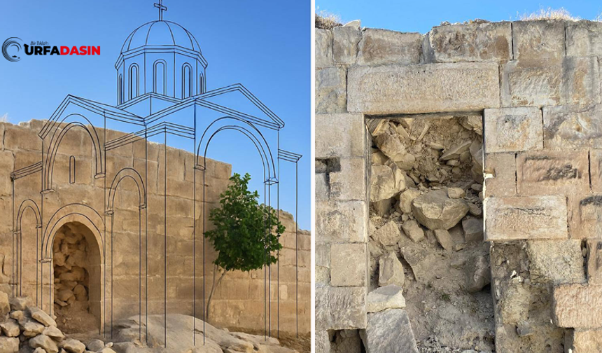 Şanlıurfa Birecik'teki Meryem Ana Kilisesi Restore Edilmeyi Bekliyor