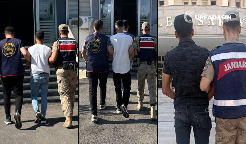 Şanlıurfa'da 6 ile 10 Yıl Hapis Cezalarıyla Aranan Suçlular Yakalandı