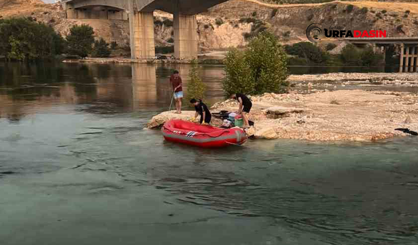 Şanlıurfa Sınırındaki Fırat Nehri'nde Mahsur Kalan 10 Kişi Kurtarıldı
