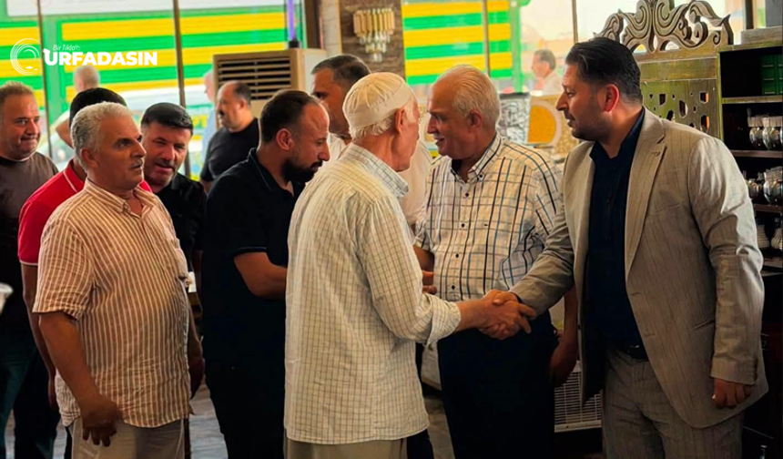 Şanlıurfa Ticaret Borsası Başkan Adayı Halil Kızılkaya, Şira Pazarı Esnafıyla Bir Araya Geldi