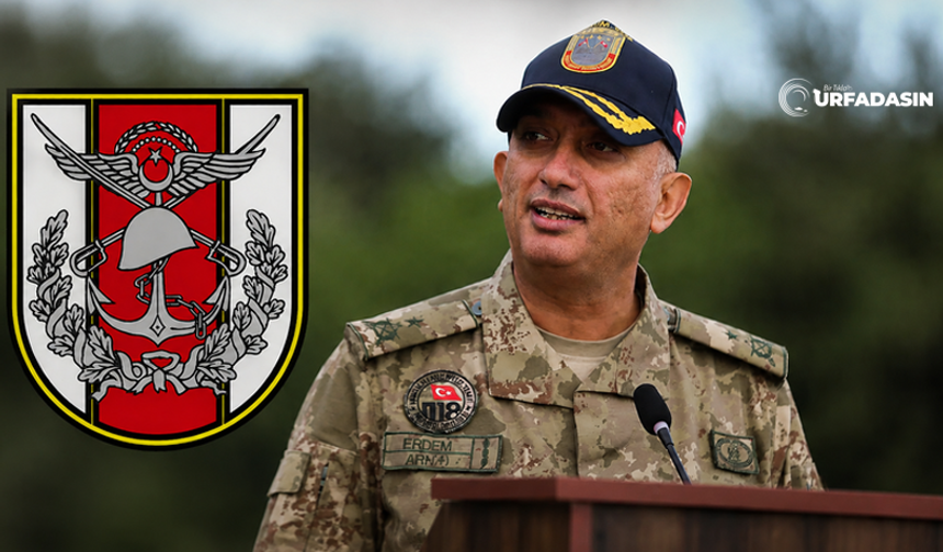 Şanlıurfa’daki 20. Zırhlı Tugay Komutanlığına Tuğgeneral Haluk Erdem Atandı