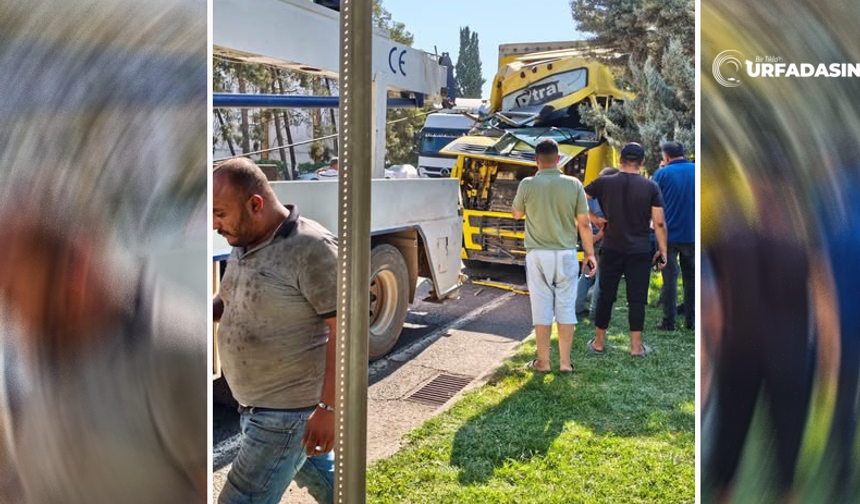 Viranşehir Sanayi Kavşağı’nda Kaza: 1 Yaralı
