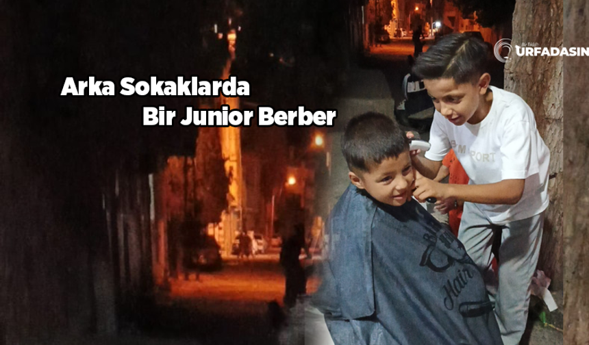 Akçakale’de Berber Çırağı Berberliği Yaşıtlarının Kafasında Öğreniyor