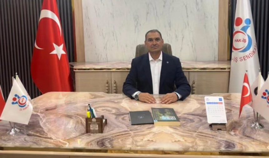 Öz Sağlık-İş Sendikası Şanlıurfa Şube Başkanlığına Mehmet Taş Seçildi
