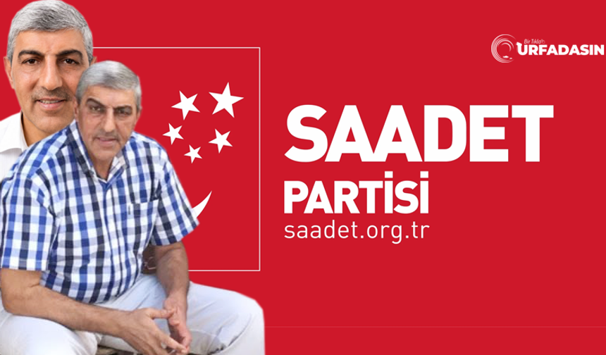 Şanlıurfa'da, Saadet Partisi'nde 'Çerçeve Yasa' İstifası