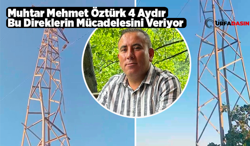 Şanlıurfa Birecik’te Hasarlı Elektrik Direkleri Tehlike Saçıyor