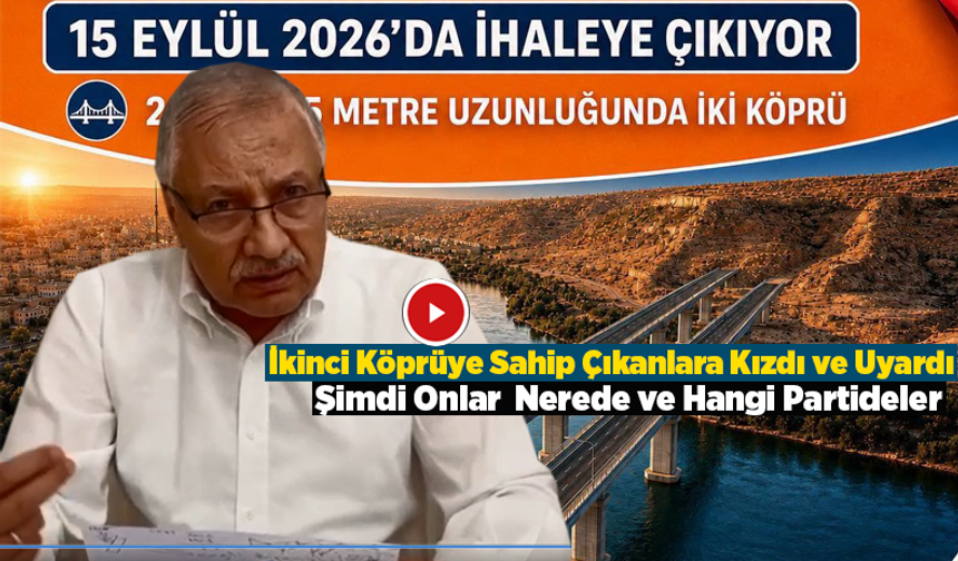 Pınarbaşı: Birecik İkinci Köprüsü İçin Yıllardır Çalışıyoruz, Birileri Çıkıp Sahipleniyor