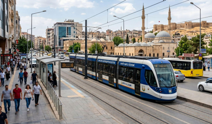 Şanlıurfa Büyükşehir Belediyesinden Cumhurbaşkanına Hafif Raylı Sistem Teşekkürü